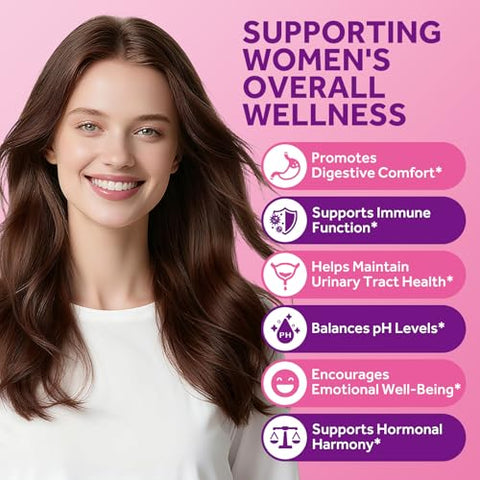Sept Yan Probiotics For Women 100 Billion Cfus 32 Strains With Prebiotics & Digestive Enzymes Support Digestive Immune Vaginal & Urinary Health 90 Capsules