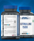 Applied Nutrition L-Citrulline 1500 1500mg L Citrulline Per Serving Muscle Recovery Supplement Increases Levels of L-Arginine and Nitric Oxide for Muscle Pump - 120 Capsules