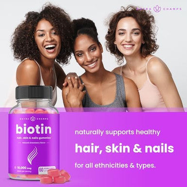 Nutrachamps Biotin+ & Biotin. The Complete Duo For Hair Skin And Nails.