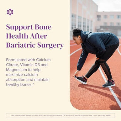 Barimelts Calcium Citrate With Vitamin D3 & Magnesium, 120 Smooth-Dissolving Tablets (1-Month Supply), Bariatric Calcium Supplements For Women, Natural Berry FlavorÃƒÂ¢Ã¢â€šÂ¬Ã¢â‚¬Â¹
