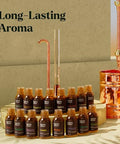 Lagunamoon Top 6 Blends Essential Oil Set (10Ml) And 16 Pcs Premium Grade Home Essentials Oils (10Ml) - For Diffusers Home Care Candle Making Scents Fragrance Aromatherapy Humidifiers s