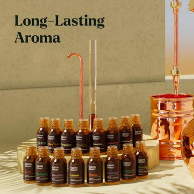 Lagunamoon Top 6 Blends Essential Oil Set (10Ml) And 16 Pcs Premium Grade Home Essentials Oils (10Ml) - For Diffusers Home Care Candle Making Scents Fragrance Aromatherapy Humidifiers s