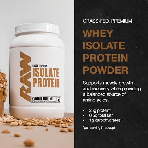 Raw Whey Isolate Protein Powder & Essential Pre-Workout Bundle