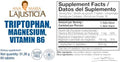 Ana MaraA Lajusticia Tryptophan Supplement Pack " Tryptophan With Magnesium Melatonin And Vitamin B6 & Tryptophan With Magnesium And Vitamin B6