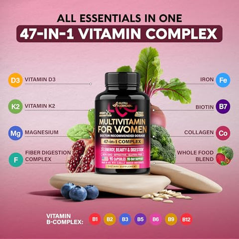 Nutraharmony Beet Root & Multivitamin For Women Capsules