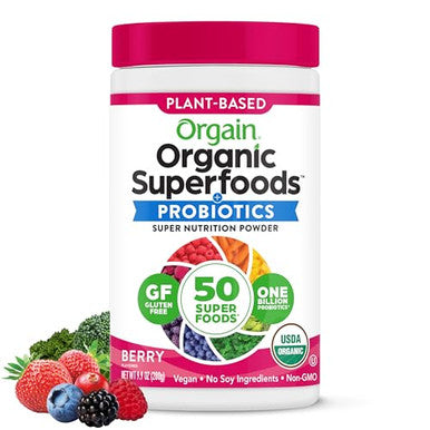 Orgain Keto Collagen Protein Powder With Mct Oil & Organic Superfoods Powder With 50 Superfoods 0.88Lb & 0.62Lb