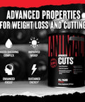 Animal Cuts Thermogenic Fat Burner Weight Loss Pills For Women And Men For Metabolism Energy Focus And Nootropic Brain Support With Ketones Appetite Suppressant Diet Pills 42 Packs