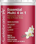 Celebrate Vitamins 4in1 Bariatric Multivitamin with Calcium Citrate Protein Shake 500mg Calcium for Post Bariatric Surgery Vanilla Cake Batter 14 Servings