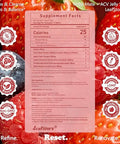 Leafstory Yerba Mate & Acv Blend Reset Jelly Supplement 15 2 Sticks Support Gut Cleanse Detox & Metabolism