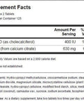 Swanson Calcium Citrate & Vitamin D 250 Tabs