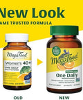 Megafood Women'S 40+ One Daily Multivitamin For Women With Vitamin B12, Vitamin B6, Vitamin C, Vitamin D, Zinc & Iron - Plus Real Food - Immune Support - Bone Health - Non-Gmo - Vegetarian - 90 Tabs