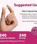 Micro Ingredients Blood Advanced Iron Supplement 240 Veggie Capsules 14-In-1 Iron Bisglycinate With Folate Vitamins B C Chelated Iron Complex With Botanical Blend Non-Gmo