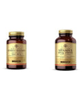 Solgar Methylcobalamin (Vitamin B12) 5000 Mcg & Vitamin E 670 Mg (1000 Iu)