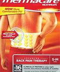 Thermacare Therapeutic Heat Back Wraps Small/Medium