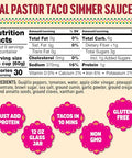Somos, Sauce Simmer Al Pastor Taco, 12 Ounce