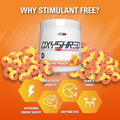 EHP Labs OxyShred Non Stimulant Pre Workout Powder Stim Free Pre Workout Caffeine Free Preworkout for Men and Women with L Glutamine and Acetyl L Carnitine Peach 60 Servings