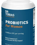 Dr. Tobias Probiotics for Women Supplement with Cranberry 60 Capsules