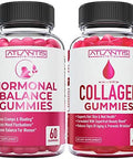 Atlantis Nutrition Hormonal Balance Pms Relief 60 Gummies + Collagen 60 Gummies