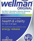 Vitabiotics Wellman Original 30 Capsules Pack Of 4