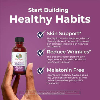 Maryruth's Travel Size Nighttime Liquid Multimineral + Skin Renew 1 Fl Oz Pack Of 8