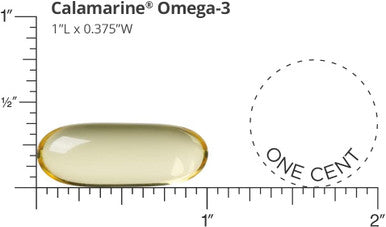 Dr. Sinatra Clinical Grade CalaMarine Omega3 Supplement with DHA and EPA for Brain Heart and Eye Health 60 softgels