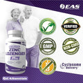 EAS Zinc Lozenges Highly Absorbable with No Fillers or Additives Supports Immune Function Gluten Free Non GMO 100 Lozenges (Orange Flavor)