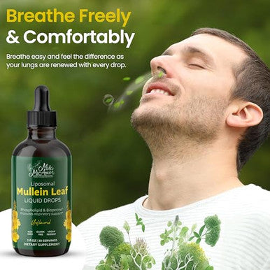 Mila Miamor Mullein Drops For Lungs 2 Floz