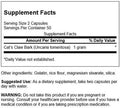 Swanson Full-Spectrum Cat's Claw - Herbal Supplement Promoting Digestive Health & Immune System Support - Natural Formula Supporting Joint Health - (100 Capsules 500mg Each)