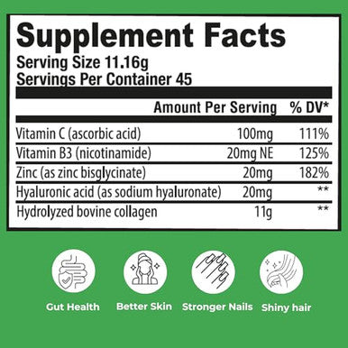 Natful Collagen Peptides Powder 45 Servings