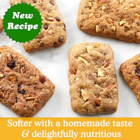 Simple Mills Almond Flour Snack Bars (Nutty Banana, Spiced Carrot Cake, Dark Chocolate Almond, Peanut Butter Chocolate Chip) - Gluten Free, Made with Organic Coconut Oil, Breakfast Bars, Healthy Snacks, 6 Ounce (Pack of 4)