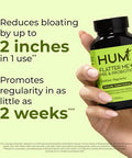 Hum Flatter Me Digestive Enzymes Plus Prebiotics & Probiotics Digestive Health 60 Capsules