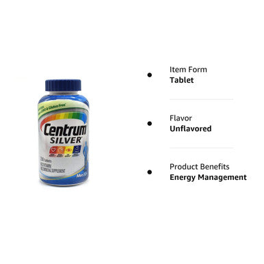 Centrum Silver Men'S - 250 Tablets