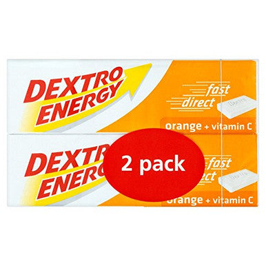 Dextro Orange Flavour Energy Tablets 2 x 14 per pack