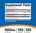 Nutricost Calcium Dglucarate 500Mg 120 Capsules Gluten Nongmo Vegetarian Friendly