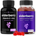 Nutrachamps Elderberry Capsules And Gummies Bundle
