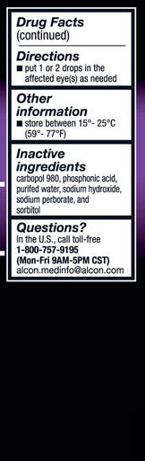 GenTeal Tears Lubricant Eye Gel Severe Dry Eye Relief 0.34 Oz By Genteal
