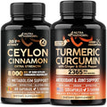 Nutraharmony Ceylon Cinnamon & Turmeric Curcumin Capsules
