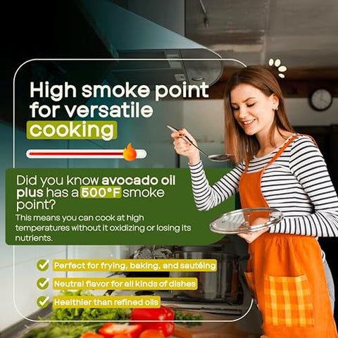 Avocado Oil Blend, Non-GMO, No Preservatives, 67.6 Fluid Ounces