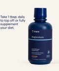 Trace Minerals Liquid Magnesium LQM01 300 mg Supplement Drops GlutenFree Vegan Magnesium Mineral Supplement for Daily Health Support and Wellness 16 fl oz (473 ml Bottle)