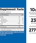 Nutricost Mct Oil Powder 1Lb (16Oz) Great For Keto Ketosis And Ketogenic Diets Zero Net Carbs Nongmo + Gluten (Medium Chain Triglyceride)
