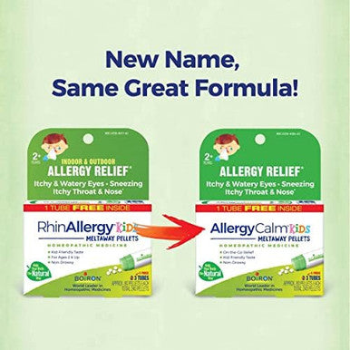 Boiron Allergycalm Kids Pellets For Relief From Allergy And Hay Fever Symptoms Of Sneezing Runny Nose And Itchy Eyes Or Throat 240 Count White