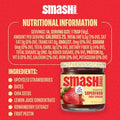 Smash Foods Strawberry Superfood Fruit Spread, No Sugar Added, Keto Jam with Chia Seeds, Vegan, Low-Calorie, 17.5 oz