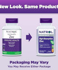 Natrol High Absorption Zinc 7.5 Mg Per Serving, Dietary Supplement For Immune Health, Chewable Tablets For Adults, 60 Zinc Tablets, 60 Day Supply