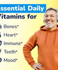 Vitamin D3 K2 10000 IU D3 and Akkermansia Muciniphila Probiotic 1 Billion TFU