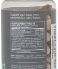 Pure For Men T-Support Supplement Vegetarian Total Support For Men With Maca, Vitamin D, & Ashwagandha, Muscle Health Endurance, Strength, Focus, & Energy Support 60 Capsules