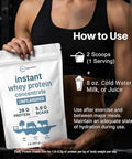 Micro Ingredients Unflavored Whey Protein Powder 2Lbs Protein Powder For Women & Men Whey Protein Isolate Bcaas Great For Bars Shakes Smoothies Snacks Or Coffee Non-Gmo Soy Free