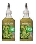 Sky Valley Salsa Verde Sauce - Green Salsa Verde, Medium Heat, Green Hot Sauce, Keto, Gluten Free, Vegan, Non-GMO - 12.5 Oz (Pack of 2)