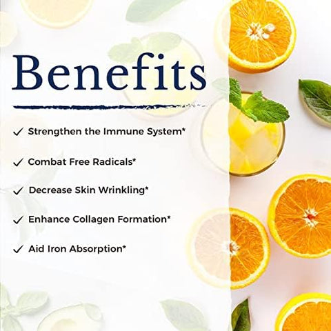 Vitalitown Vitamin D3 K2 Supplement and Vitamin C Complex 1000mg
