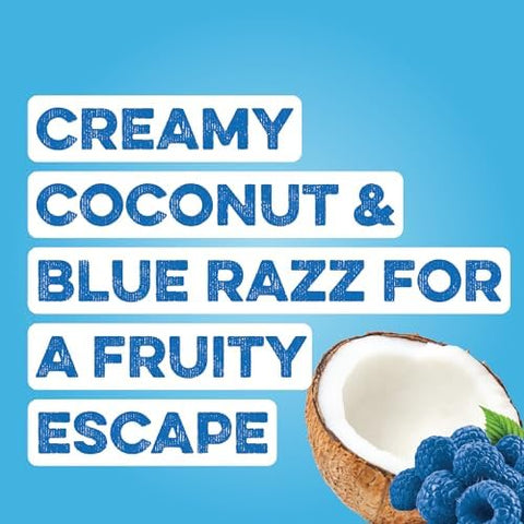 Clean Simple Eats Clear Protein Drinks 20G Grass Fed Whey Protein Isolate Ultra Filtered Light & Refreshing Beverage Low Lactose No Artificial Ingredients Blue Bahama Flavor 20 Servings
