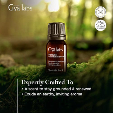 Gya Labs Fortune Essential Oil Blend - Uplifting & Inviting (0.34 Fl Oz)